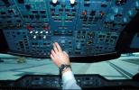 Vrchný ovládací panel v kabíne A300B4-600