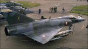 Mirage 5F n° 17 "13-SO"  3/13 "Auvergne" Metz 14 jul 1988 (36k)