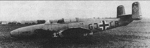 Nodzvé pristátie po poruche motoru He-280 V2 (17k)