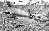 Mig-1 , Finsko, zostreleny 12. jula 1941 pri Utti, pilot N.M.Estyen