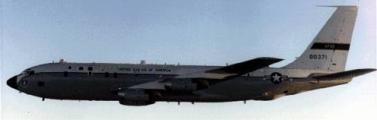 NC-135A 60-0371 z 4950th Test Wing, AFSC, testovacia základňa projektu ARGUS,  Strategic Defense Initiative Organization