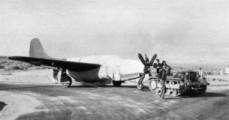 XP-59A protyp s atrapou vrtule