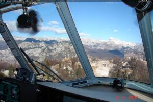 Mi 171 v plnom nasadení, 1800 m nad morom