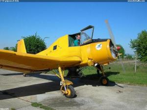 Z-37 príprava k letu