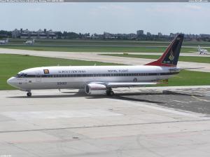 Royal Thailand Air Force v Bratislave, Boeing 737-448 HS-HRH