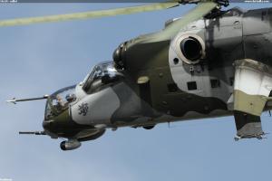 Mi-24 - odlet