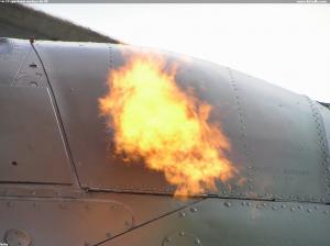 Mi-24 spuštanie motora Ai-9V