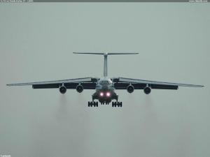 IL76 na finále dráhy 27 - LKPD