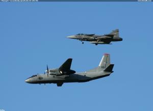 "Renegát" na maďarský spôsob (An-26+JAS-39)