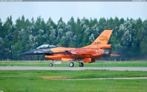 Take Off F-16 Demo team NLD