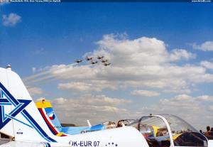 6x F-16C Thunderbirds-USA, Brno-Tuřany,2000,(no digital)