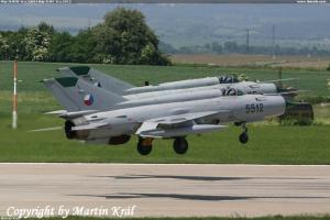 Mig-21MFN  tr.č.2205+Mig-21MF  tr.č.5512