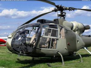 "Sklenník"Aerospatiale SA-341H Gazelle Partizan,HA-LFX