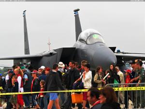 Davovka s F-15E a ranne zle pocasie