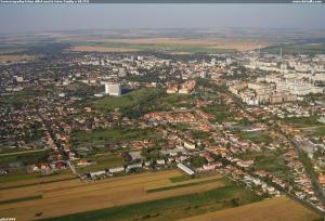 Severozápadný letný oblet mesta Nové Zámky o 18.15 h