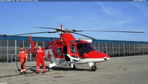 Agusta A109K2, OM - ATK z VZZS ATE Košice v Nitre