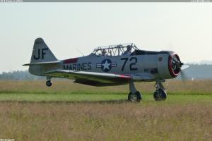 AT-6 Texan na odletu