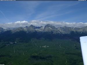 nádherná panoráma po vzlete z LZTT
