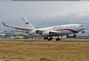 Russia.Odlet ruské delegace