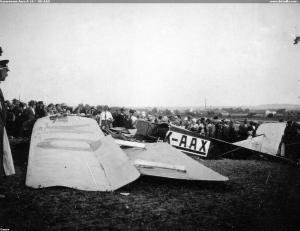 havarované Aero A-14 /  OK-AAX