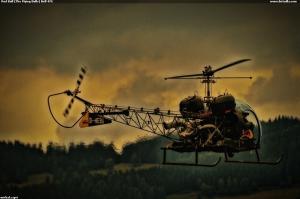  Red Bull (The Flying Bulls) Bell 47G