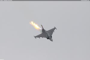 Gripen s ohnivym chvostom