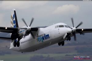 Fokker F50 s futbalistami II