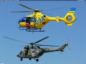 OK-DSC => EC135-T2 & 0715=> W-3A Sokol